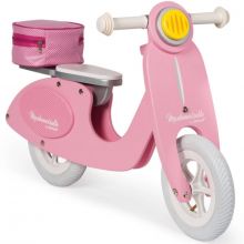 Draisienne scooter rose Mademoiselle  par Janod 