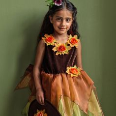 Robe et chapeau de sorcière Sabrina (3-4 ans)