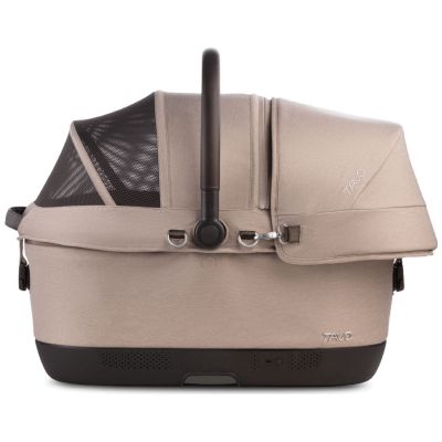 Siège auto pour animal avec ventilateur et système Isofix intégré MAEVE ISO6X WIND FAWN