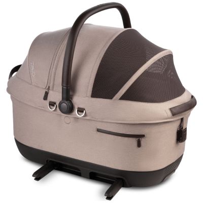 Siège auto pour animal avec ventilateur et système Isofix intégré MAEVE ISO6X WIND FAWN