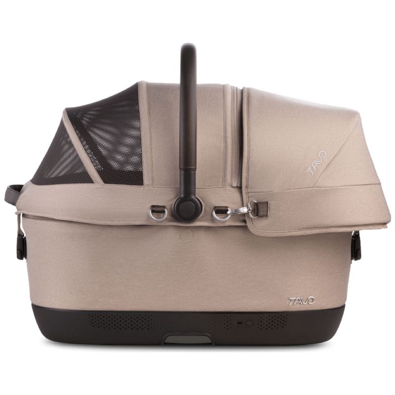 Siège auto pour animal avec ventilateur et système Isofix intégré MAEVE ISO6X WIND FAWN Tavo Produit 1