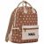 Variation Marron, beige du produit Sac à dos Cœurs Beige (personnalisable) de la marque Atelier Wagram