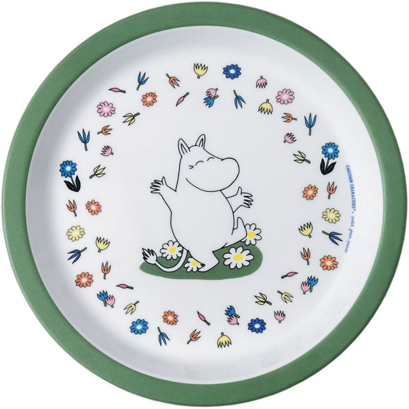 Assiette bébé Moomin (18 cm) Petit Jour Paris Produit 1