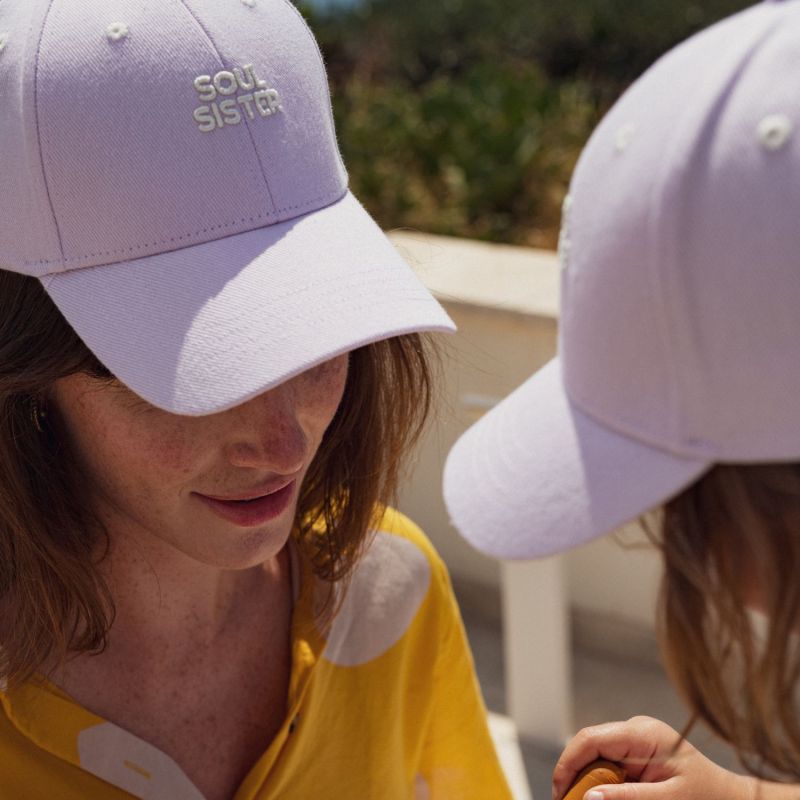 Casquette adulte Soul Sister lila (tour de tête 56-61 cm) Chamaye Ambiance 2
