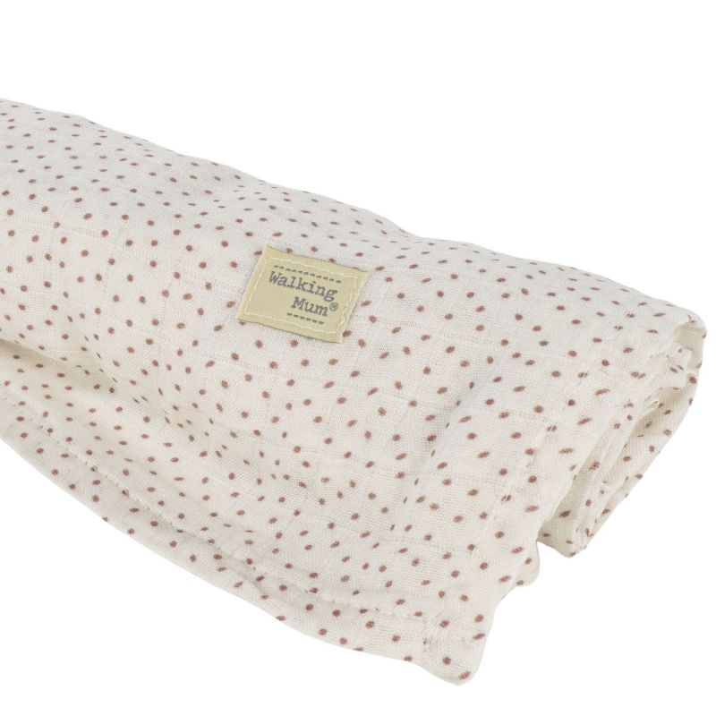Drap-housse pour nacelle + lange Mimosa Rose Walking Mum Produit 1