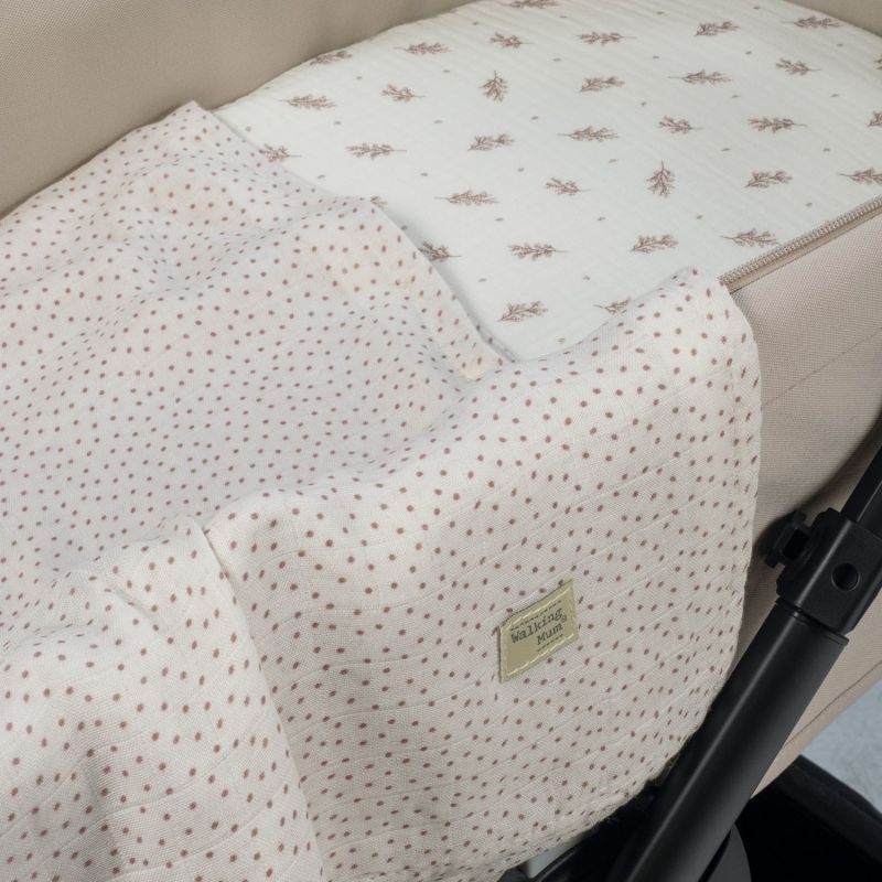 Drap-housse pour nacelle + lange Mimosa Rose Walking Mum Ambiance 5