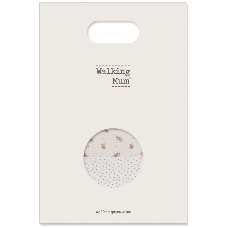 Drap-housse pour nacelle + lange Mimosa Rose Walking Mum Packaging 6