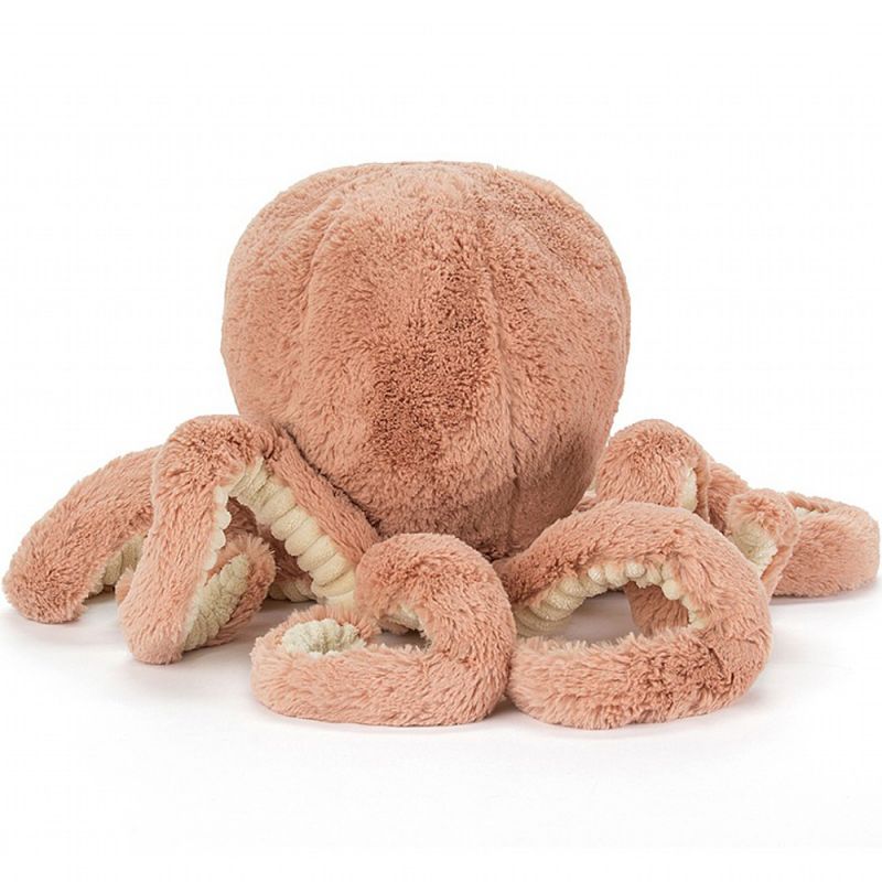 Peluche Ocean Crew Odell la pieuvre rose (49 cm) Jellycat Produit 4