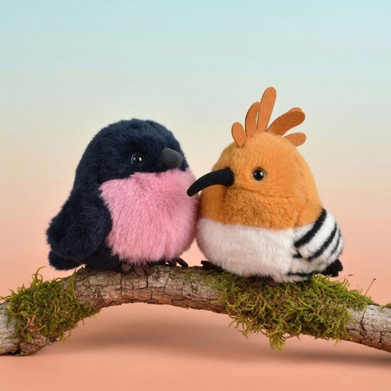 Peluche LES CUI-CUI PARADIS Rouge-gorge (15 cm) Histoire d'Ours Ambiance 6
