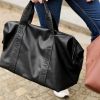 Sac à langer Mommy Bag Signature Simili cuir noir Childhome Ambiance 2