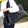 Sac à langer Mommy Bag Signature Simili cuir noir Childhome Ambiance 4