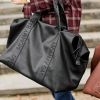 Sac à langer Mommy Bag Signature Simili cuir noir Childhome Ambiance 6
