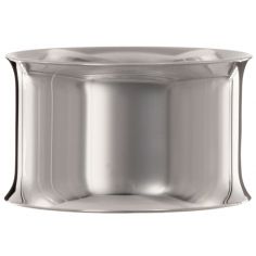 Rond de serviette Contemporaine personnalisable (métal argenté) - Daniel Crégut
