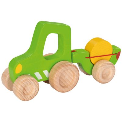 Tracteur en bois  par Goki