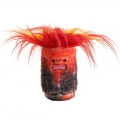 Porte-clé peluche Barbecue Charbon de bois (10 cm) - Bazuuyu