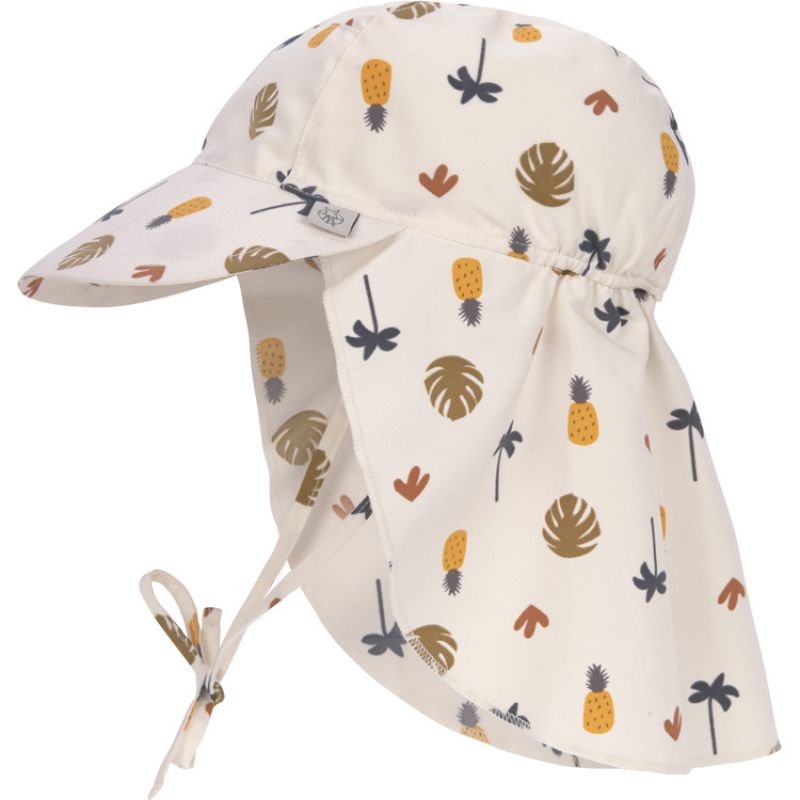 Casquette protège nuque Botanique écru (3-6 mois) Lässig