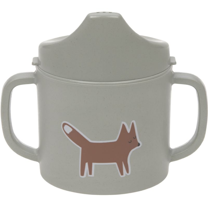 Tasse à bec Little Forest Renard Vert olive Lässig Produit 1 grande taille