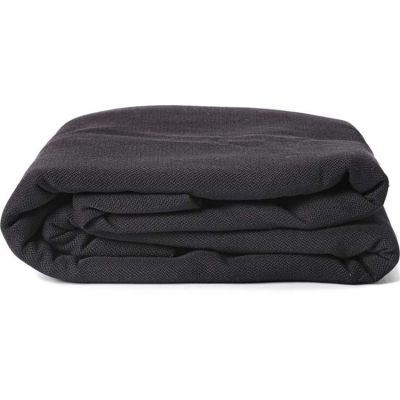 Echarpe de portage tissée en coton bio noir (4,60 m)