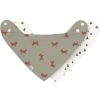 Lot de 2 bavoirs bandanas col bénitier Little Forest Renard  par Lässig 