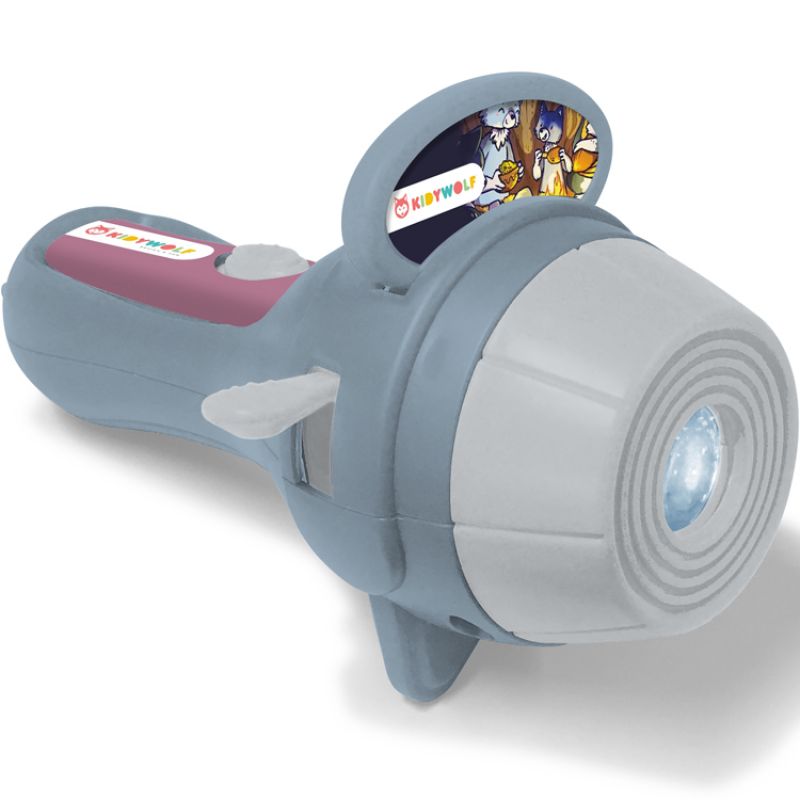 Projecteur à histoire Kidyslide A traver le temps mauve - Reconditionné KIDYWOLF