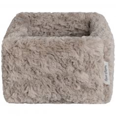 Panier de toilette Snow Taupe (18 x 18 cm) - Baby's Only
