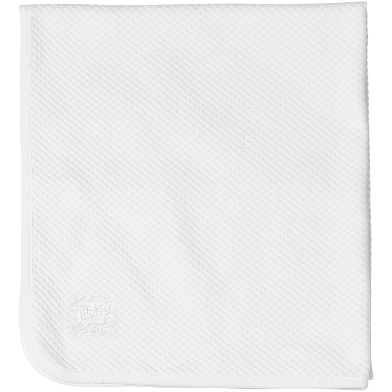 Couverture Fleur de coton blanc (80 x 70 cm) Red Castle