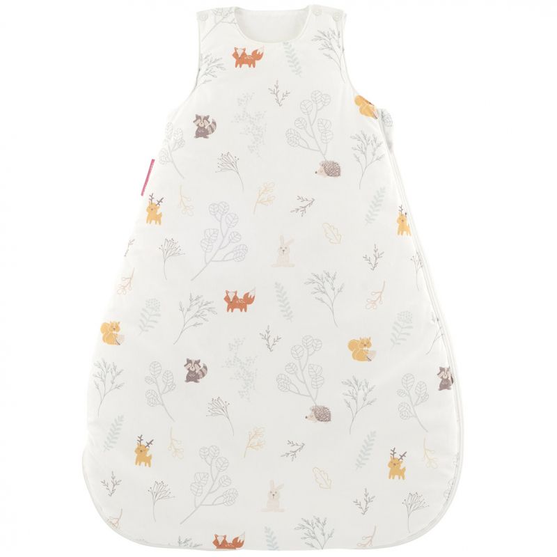 Gigoteuse chaude en coton bio Dream Forest TOG 2,5 (90 cm) Little Crevette