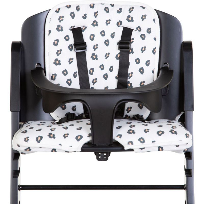 Coussin pour chaise haute Evosit jersey léopard Childhome