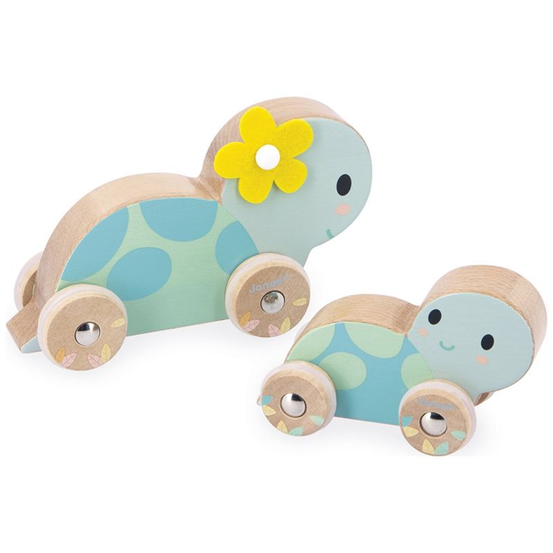 Set de 2 tortues à pousser Pure Janod Produit 4