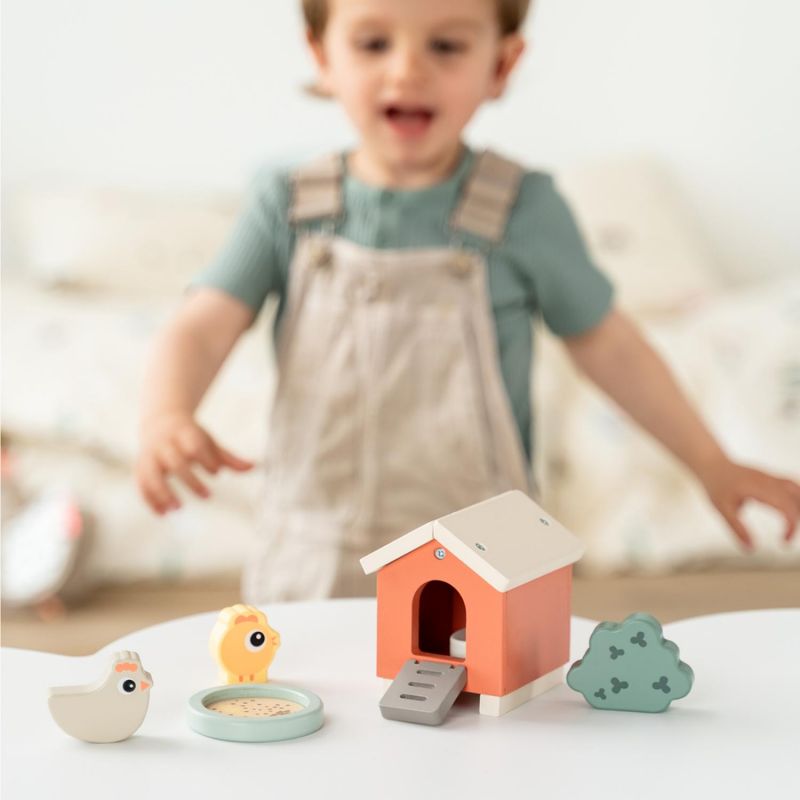 Coffret de jeu Tiny farm Clucky Done by Deer Ambiance 2