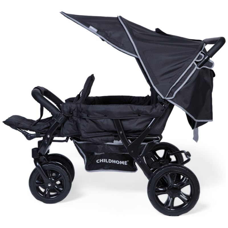 Poussette triplet noire Childhome Produit 7