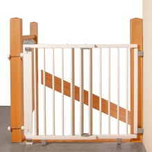 Barrière de sécurité Plus pour escalier blanche (95 à 135 cm)  par Geuther