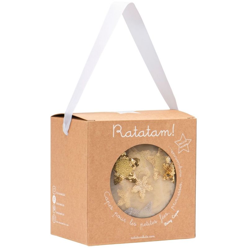 Cape de fée brodée à sequins (4-10 ans) Ratatam Packaging 9