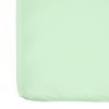 Drap housse pur coton bio Vert Aqua (60 x 120 cm) Kadolis Produit 1