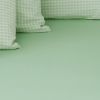Drap housse pur coton bio Vert Aqua (60 x 120 cm) Kadolis Ambiance 4