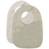 Lot de 2 bavoirs en éponge Soft Matcha-Sand Jollein Produit 1