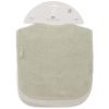 Lot de 2 bavoirs en éponge Soft Matcha-Sand Jollein Packaging 4
