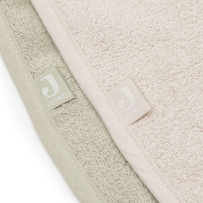 Lot de 2 bavoirs en éponge Soft Matcha-Sand Jollein Produit 5