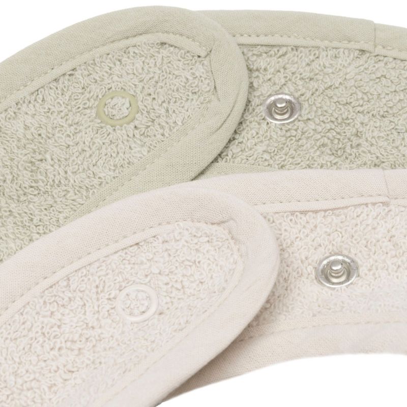 Lot de 2 bavoirs en éponge Soft Matcha-Sand Jollein Produit 6