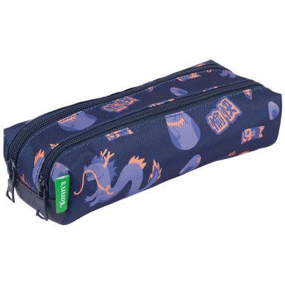 Trousse double compartiment Les Fantaisies Adam Bleu