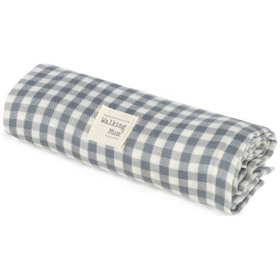 Drap housse pour nacelle Rayures et Lange Praliné Vichy Matcha Walking Mum