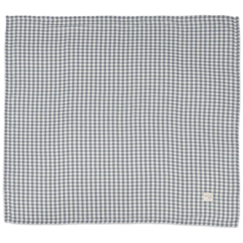 Drap housse pour nacelle Rayures et Lange Praliné Vichy Matcha Walking Mum Produit 4