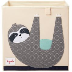 Cube de rangement en tissu Paresseux - 3 sprouts