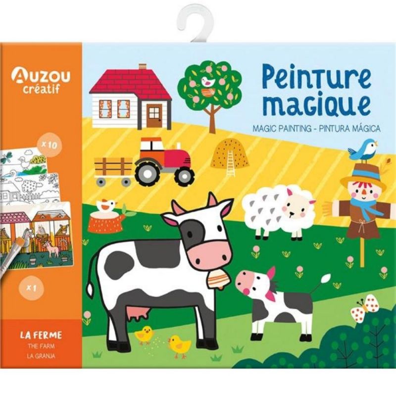 Ma peinture magique à la ferme Auzou Editions