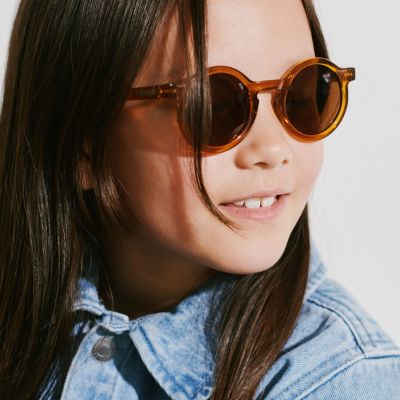 Lunettes de soleil Darla Mustard transparent (4-10 ans)