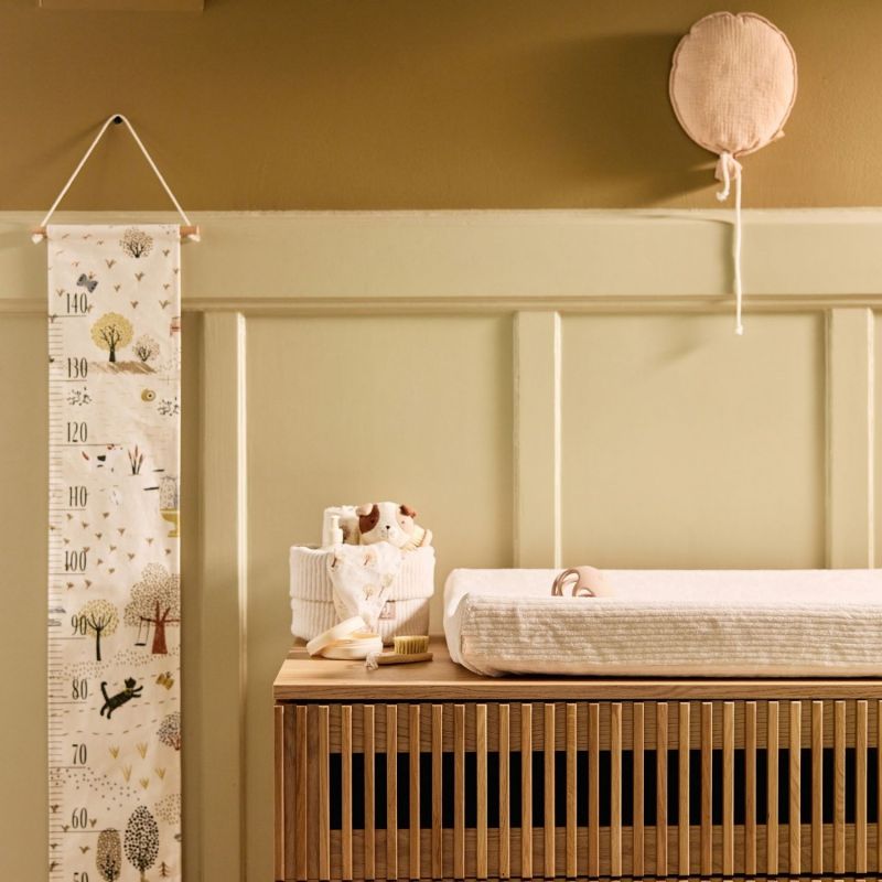 Lot de 2 housses de matelas à langer en éponge Oatmeal-Sand (50 x 70 cm) Jollein Ambiance 2