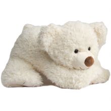 Peluche géante Pat'ours blanc (65 cm)  par Histoire d'Ours