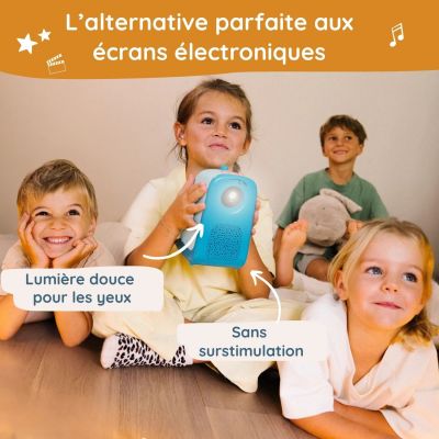 Vidéoprojecteur Tikino des 3-10 ans (sur batterie)