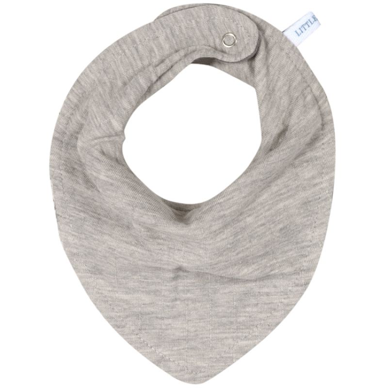 Bavoir bandana Pure grey Little Dutch