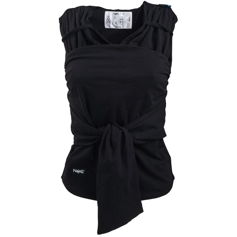 Écharpe de portage Najell Wrap  Charcoal Black (Taille L-XL) Béaba